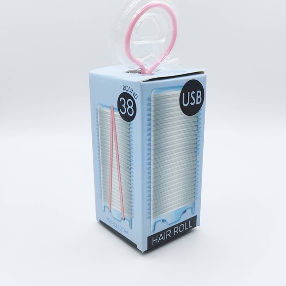 Korea Fashion Portable USB Plug-In Round 38mm Hair Rollers - Picture 3 of 6